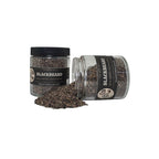 Two jars of Blackbeard product on a white background